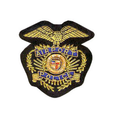 Hand Embroidery Police Badges